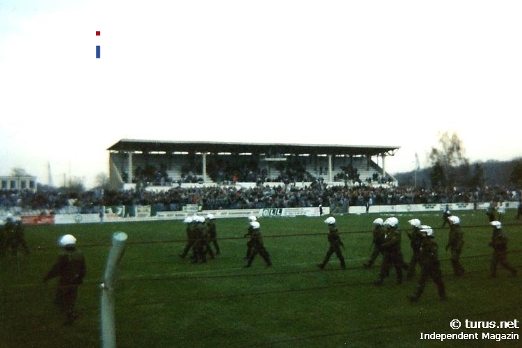 FC Sachsen Leipzig im Alfred-Kunze-Sportpark in Leipzig-Leutzsch, 1994/95