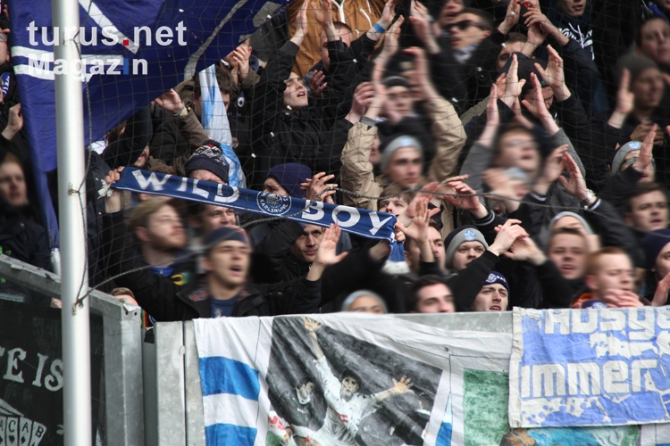 Support KSC Ultras, Fans in Duisburg 2016