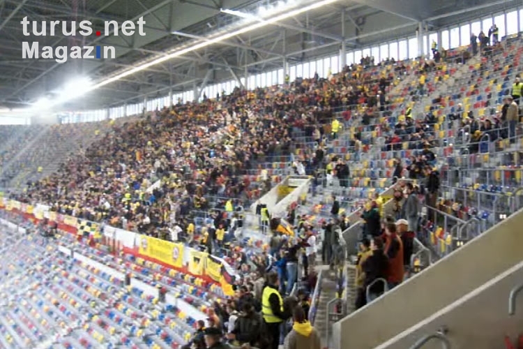 SG Dynamo Dresden zu Gast bei Fortuna Düsseldorf, 2009 (leider nur ein Screenshot eines Videos)