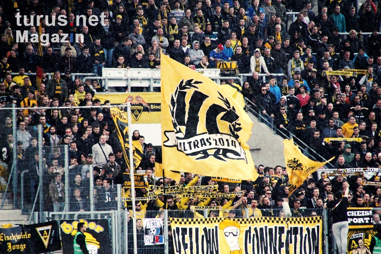 Ultras Aachen Support bei RWE
