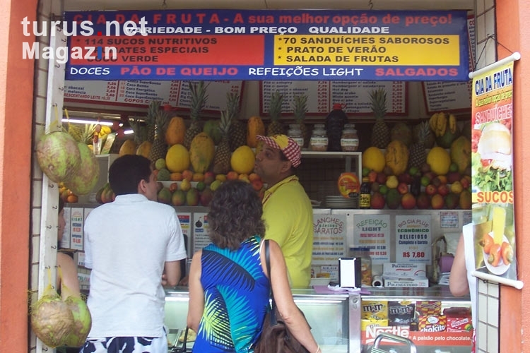 Cia da fruta, Imbiss für Fruchtsäfte und Shakes in Rio de Janeiro