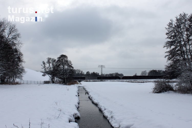 Neuenhagener Fließ bei Elisenhof im Winter