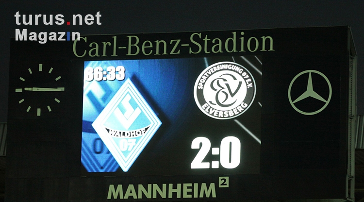SV Waldhof Mannheim vs. SV Elversberg