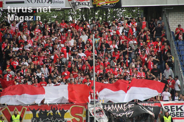 Support Union Fans Ultras Pokalspiel Duisburg
