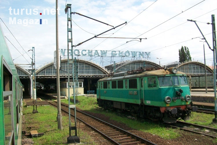 Bahnhof von Wroclaw / Breslau