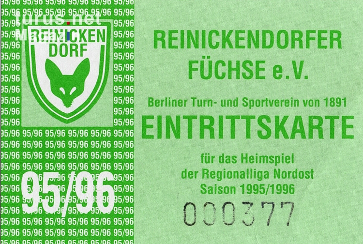 Reinickendorfer Füchse vs. 1. FC Union Berlin