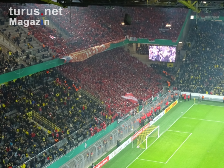 Union Berlin Fans in Dortmund Oktober 2016