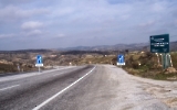 Straße von Kirklareli nach Malko Tarnovo