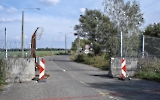 Grenzübergang Kroatien / Ungarn bei  Berzence / Góla