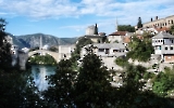 Brücke in Altstadt von Mostar