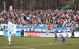 Fans des SV Babelsberg 03 beim Heimspiel gegen den Fc Carl Zeiss Jena