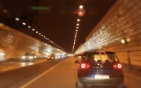 In einem Tunnel in Lyon
