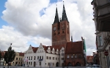 St. Marien und Rathaus in Stendal