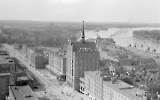 Blick auf die Altstadt von Rostock (1959)