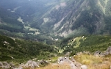 Berglandschaft im Riesengebirge (Karkonosze)