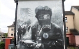 Mural in der Bogside von Derry