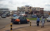Innenstadt von Kumasi (Ghana)