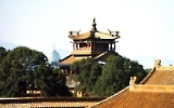 Tempel in der Verbotenen Stadt in Peking / Beijing
