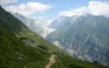 Auf dem Weg zum Aletschgletscher