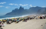 Blick auf Ipanema und Leblon in Rio de Janeiro