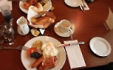 Full Irish Breakfast in einem irischen Restaurant