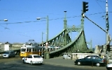 Straßenbahn in der ungarischen Hauptstaddt Budapest