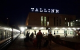 Bahnhof der estnischen Hauptstadt Tallinn