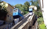 Zahnradbahn in der kroatischen Hauptstadt Zagreb