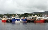 Schiffe im Hafen von Killybegs im County Donegal