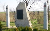 Denkmal: Fall des Eisernen Vorhangs zwischen Ungarn und Österreich im Jahre 1989 bei Nickelsdorf