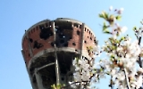 Zerstörter Wasserturm in Vukovar
