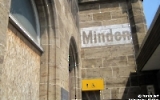Bahnhof von Minden in Nordrhein-Westfalen (Deutschland)