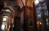 schmuckvolle, reich verzierte Pfarrkirche in der Altstadt von Poznan (Posen)