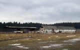 einsames verlassenes Gehöft nahe der Kleinstadt As in Tschechien