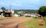 Oiapoque im Bundesstaat Amapa in Brasilien, am Grenzfluss Río Oiapoque (zu Französisch-Guyana)