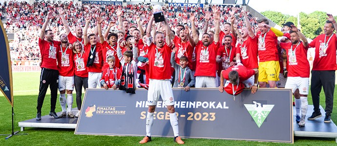 Niederrheinpokal Finale RWE vs. RWO: 10. Titel für Rot-Weiss Essen. Fotos