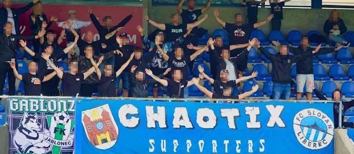 FC Slovan Liberec vs. MKS Miedź Legnica: Chaotix Supporters mit gutem Auftritt