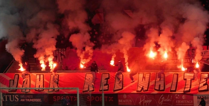 FC Thun vs. FC Sion: 12 Jahre &quot;Red White Boys&quot; und Pyro-Games deluxe