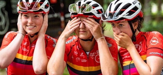 Das Wheel Divas Cycling Team feiert ersten Bundesligasieg