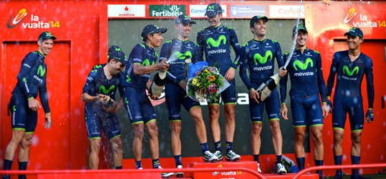 Vuelta a España: 1. Etappe Teamzeitfahren in Jerez de la Frontera