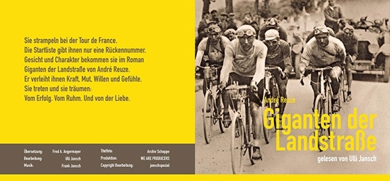 Giganten der Landstraße: Tour de France Klassiker jetzt als Hörbuch von Ulli Jansch