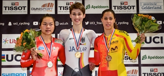 BDR-Auswahl steigert sich beim 2. Weltcup in Apeldoorn: Gold für Pauline Grabosch