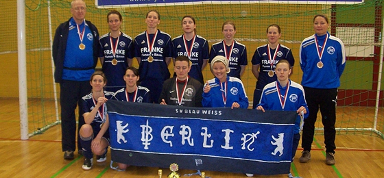 Blau Weiss Berlin verteidigt die Verbandsliga-Hallenmeisterschaft