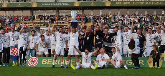 Saison der Underdogs: BFC Preussen gewinnt den Berliner Landespokal