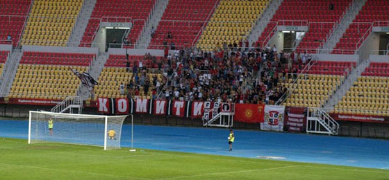 Englische Woche in Mazedonien: FK Vardar Skopje gegen FK Turnovo