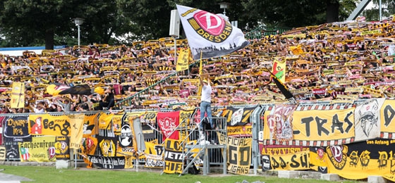 Rot-Weiß Erfurt vs. Dynamo Dresden: 3.000 Gästefans feiern trotz Niederlage