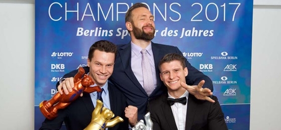 Berlins Champions 2017 im passenden Rahmen geehrt: Große Überraschungen blieben aus