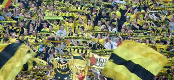 Borussia sinkt und Borussia siegt