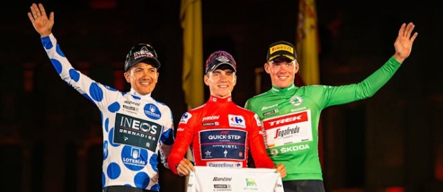 22-jähriger Remco Evenepoel strahlender Vuelta-Sieger