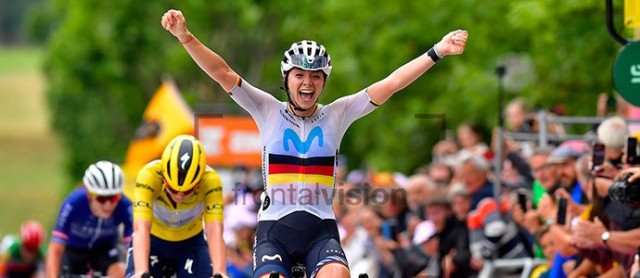 Liane Lippert Megasprint zum Etappensieg bei der Tour de France Femmes: Fotos und Rückblick
